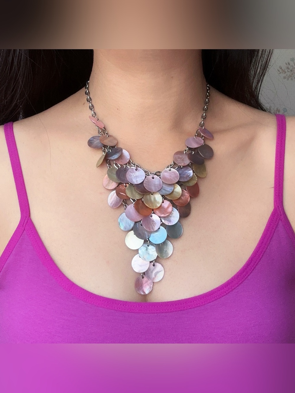 Vintage Mother of Pearl Necklace